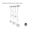 Umbra White & Black Triflora Hanging Planter Set